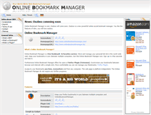 Tablet Screenshot of onlinebookmarkmanager.com